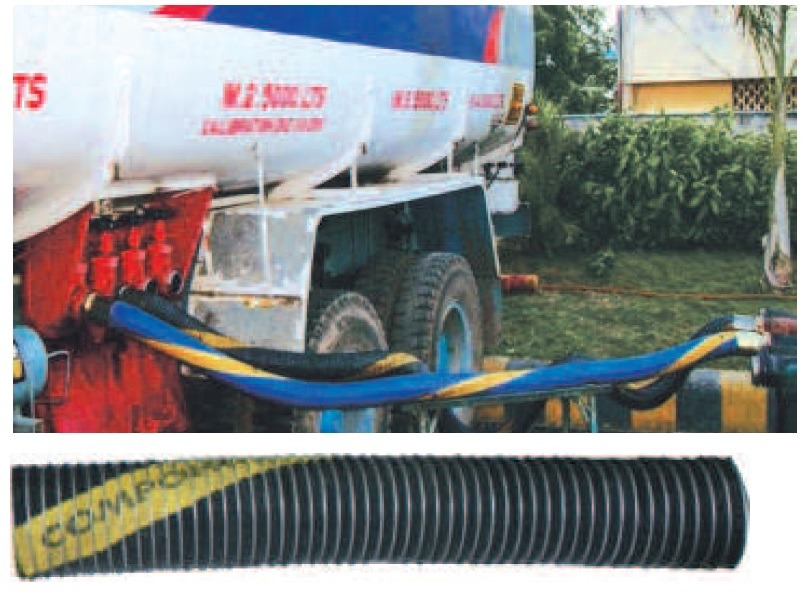 Manguera para Succión y descargue | Plasticos de Ingenieria